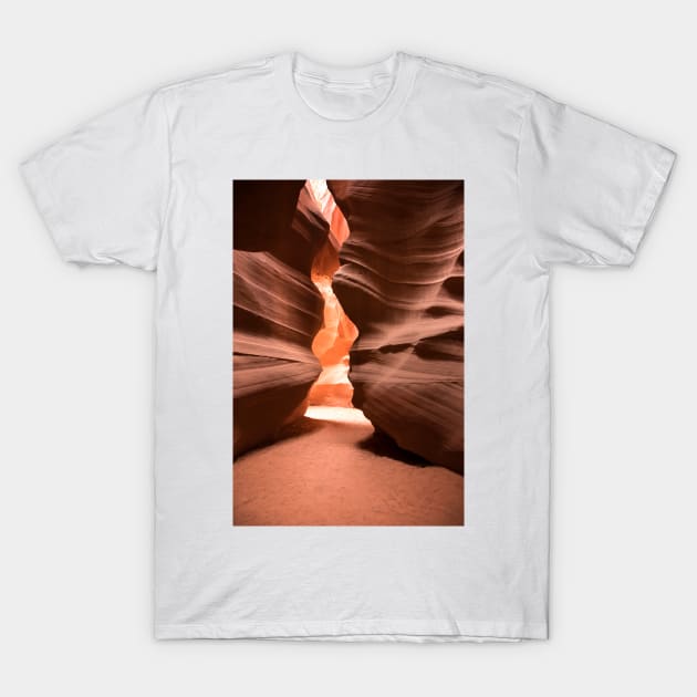 Antelope Canyon T-Shirt by jswolfphoto